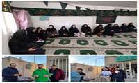 اقامه‌ عزای شهادت حضرت زهرا  در شبکه بهداشت و درمان ملارد